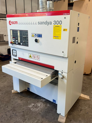 COMING SOON - USED SCM SANDYA 300 RCS95 Twin Head Wide Belt Sander