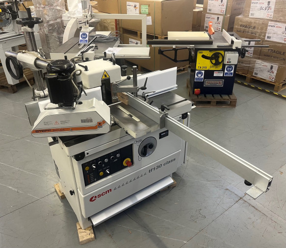 Used TF130NPS CLASS Heavy Duty Spindle Moulder Sliding Table & Power Feed