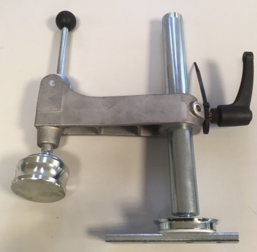 Eccentric Clamp Assembly for material hold down