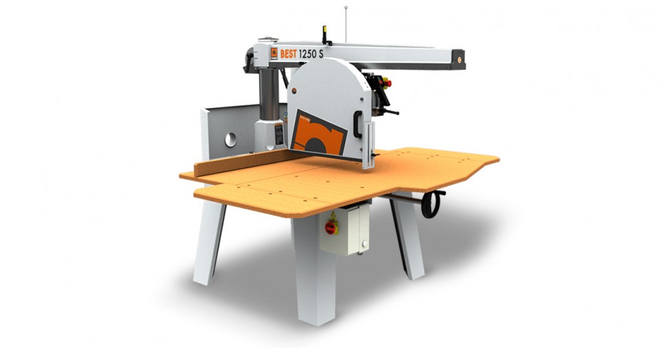 BEST 1250S HEAVY DUTY CROSS CUT SAW EXTRA LONG ARM VERSION with Sawblade