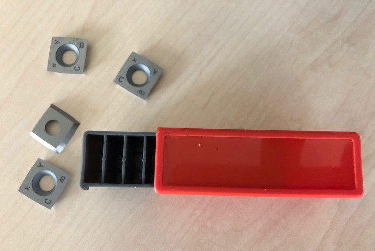New TCT Inserts for Xylent Spiral Knife Cutterblock